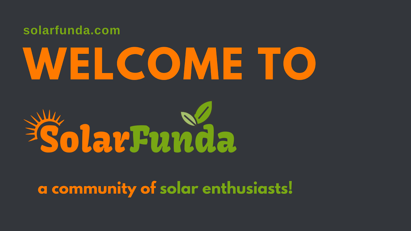 Welcome to Solar Funda!