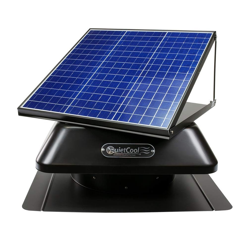 QuietCool 30-40 Watt Solar Powered Attic Fan