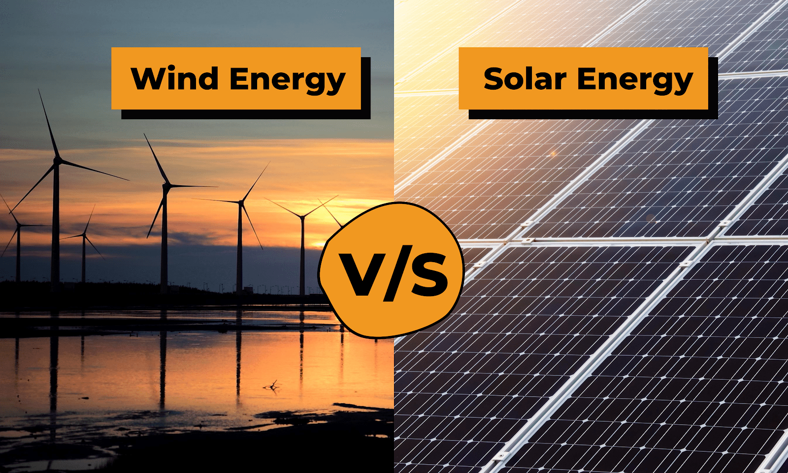 Solar Energy vs Wind Energy