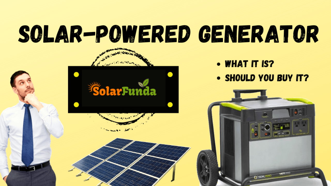 Solar Powered Generator