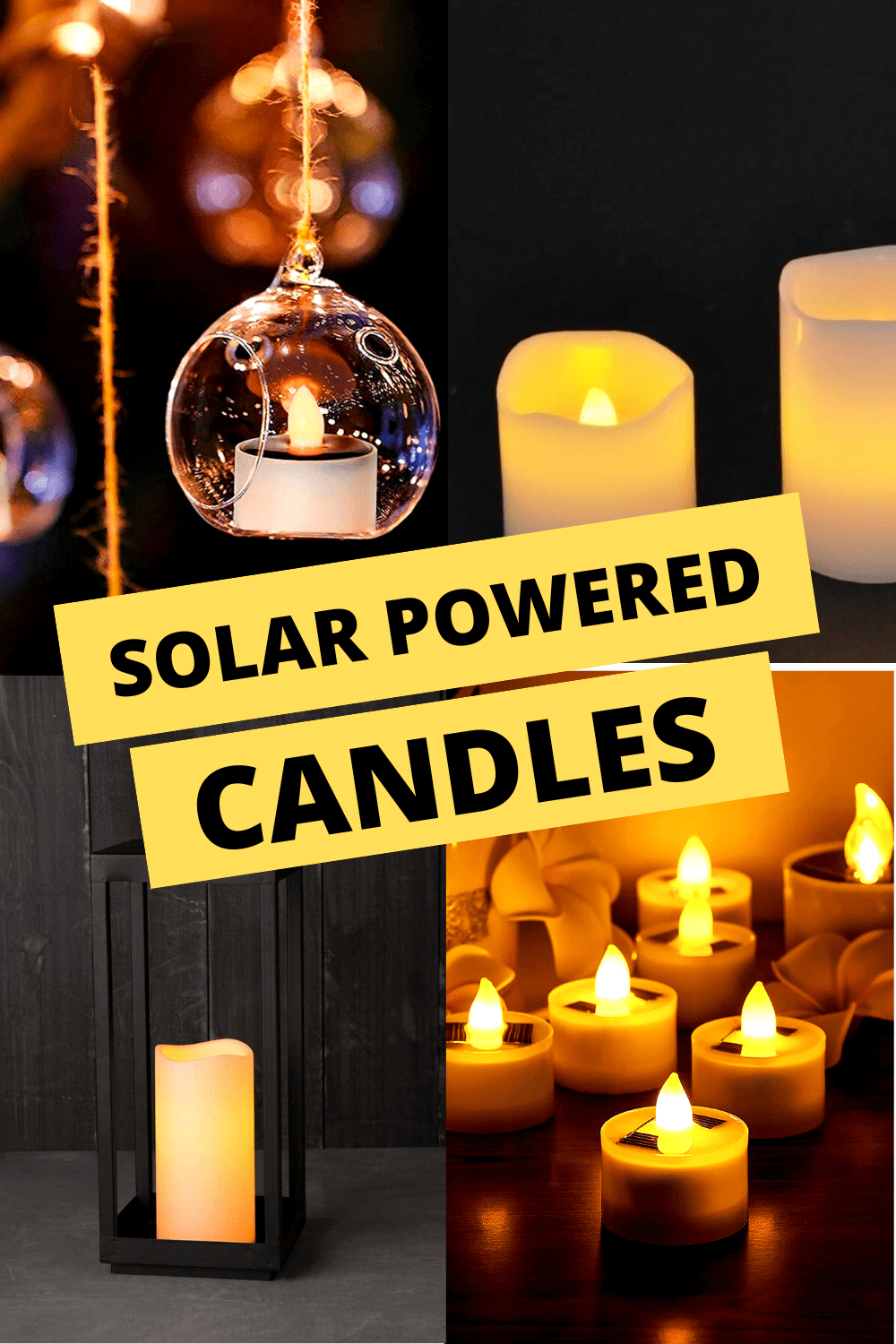 Solar Powered Candles