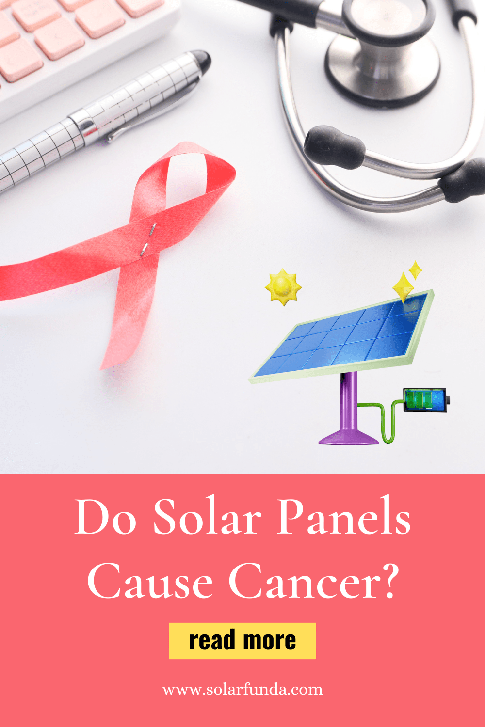 Do Solar Panels cause Cancer pinterest graphic