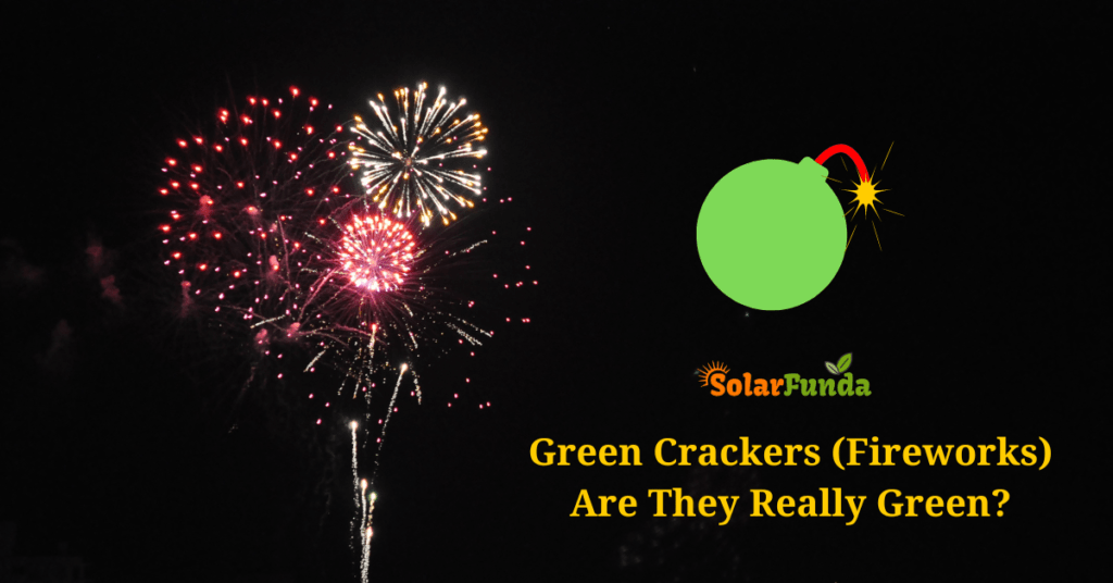 Green crackers fireworks